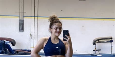 gymnastabs|Laurie Hernandez Shows Off Washboard Abs In New .